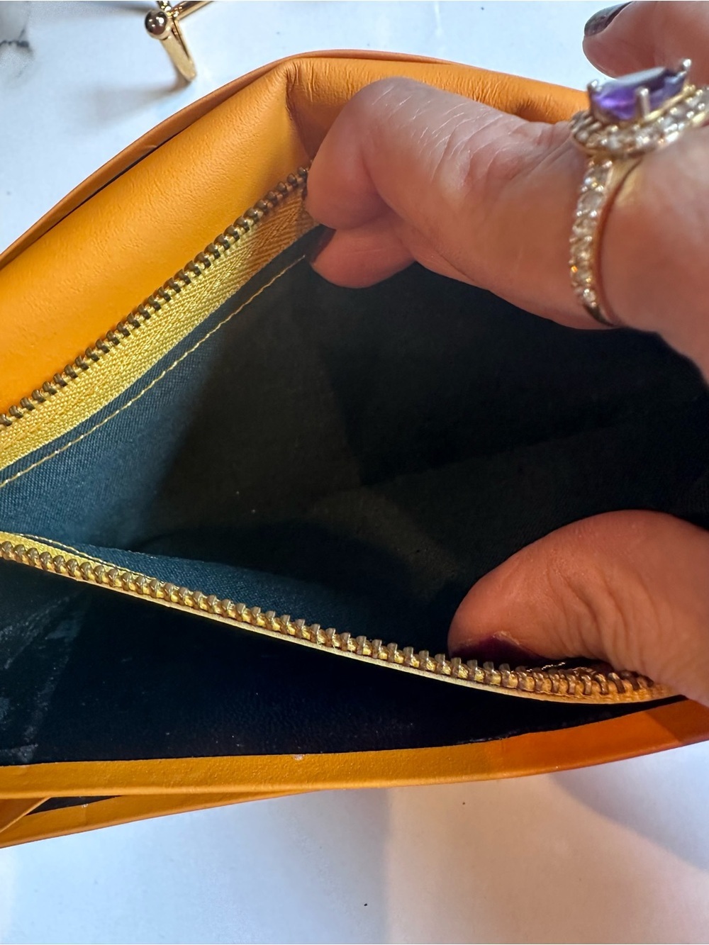 Yves Saint Laurent Leather Wallet - Picture 8 of 8